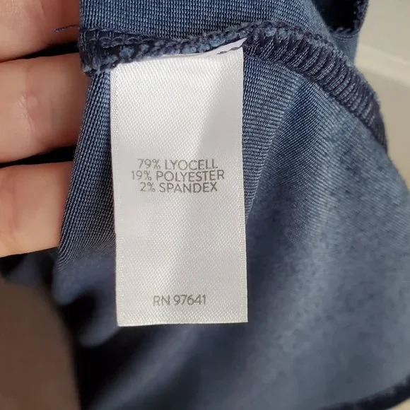 Pure Jill Indigo Wrap Cardigan Size M - Picture 7 of 11